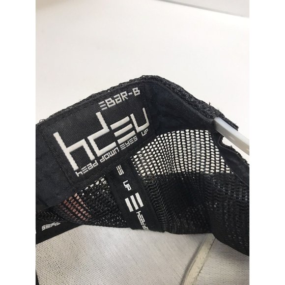 Head Down Eyes Up Hat HDEU Black Snapback Hat - Picture 8 of 9